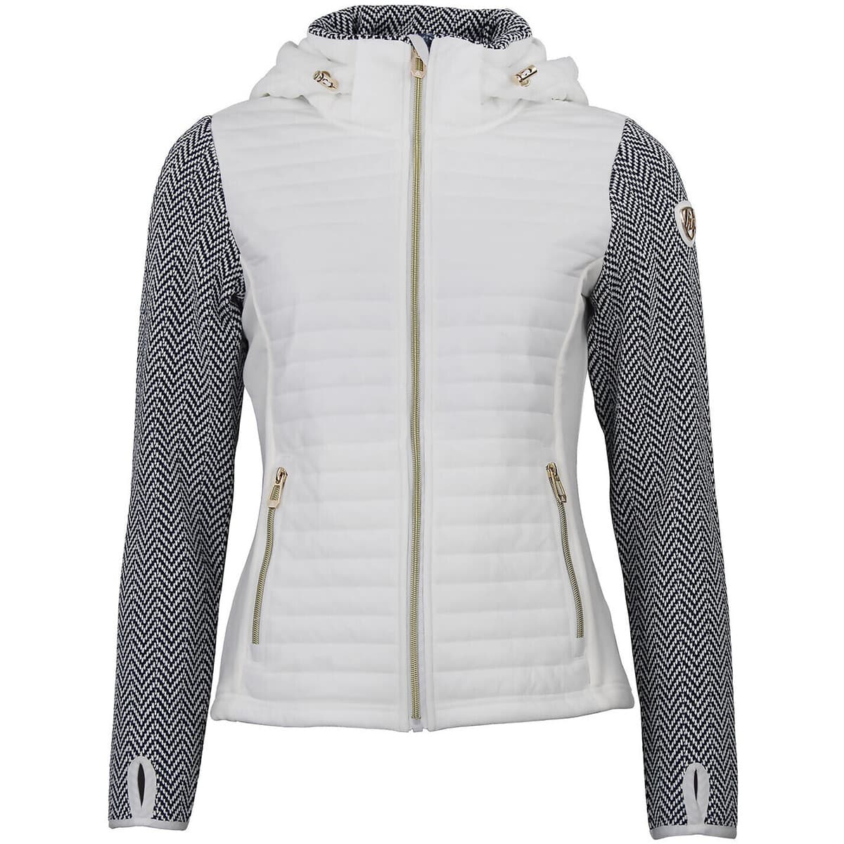 Women's Blazers Peak Mountain White