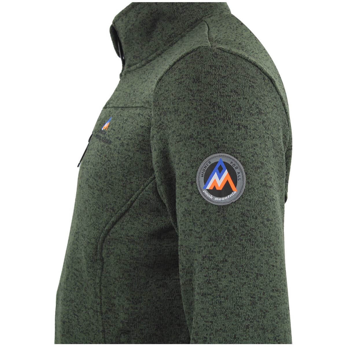 Men's Sweatshirts Peak Mountain Khaki