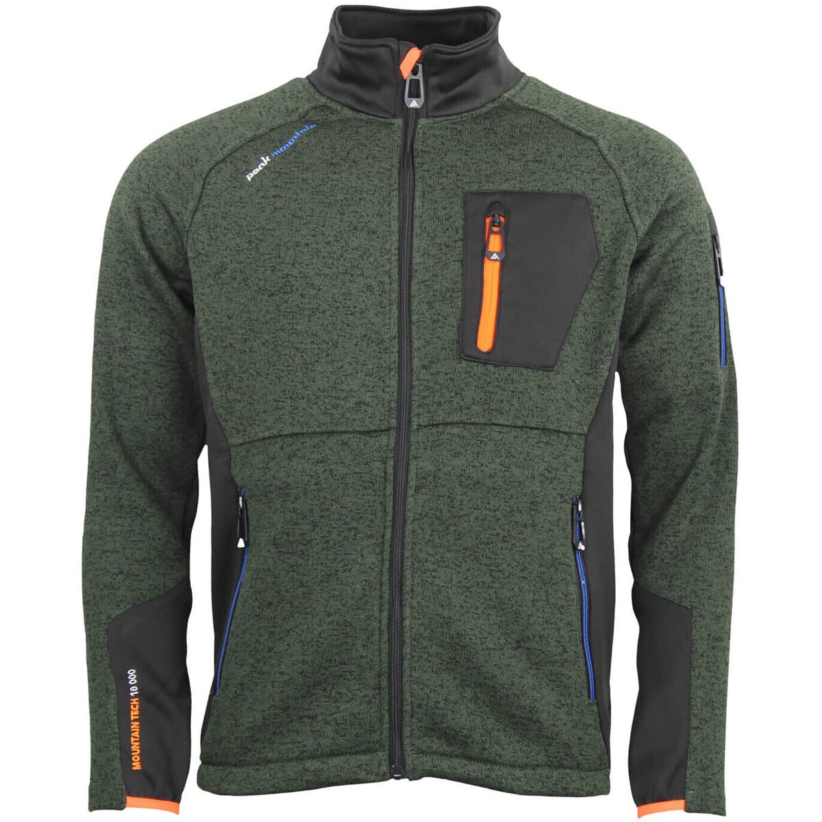 Men's Sweatshirts Peak Mountain Khaki