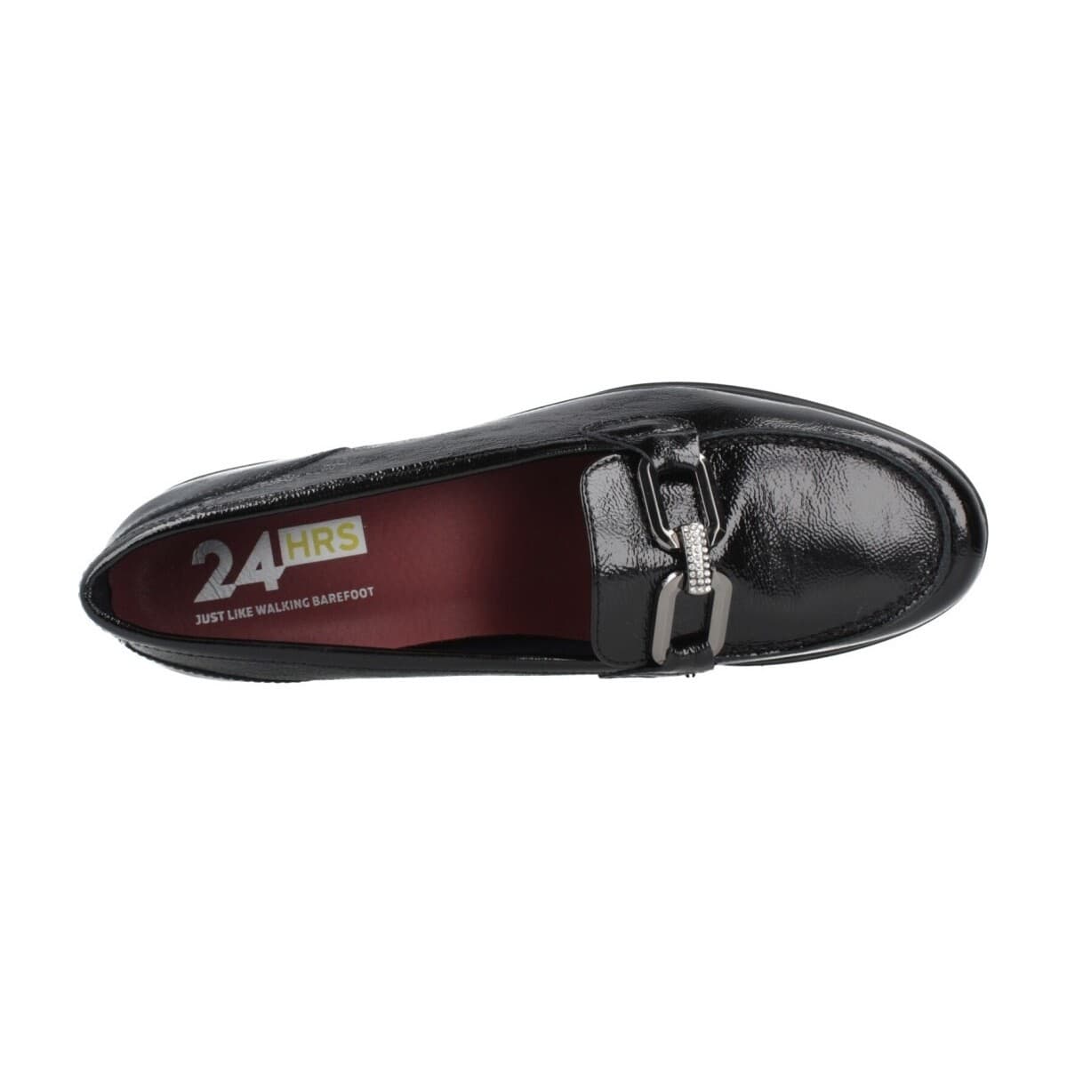 Women's Loafers 24 Hrs Black