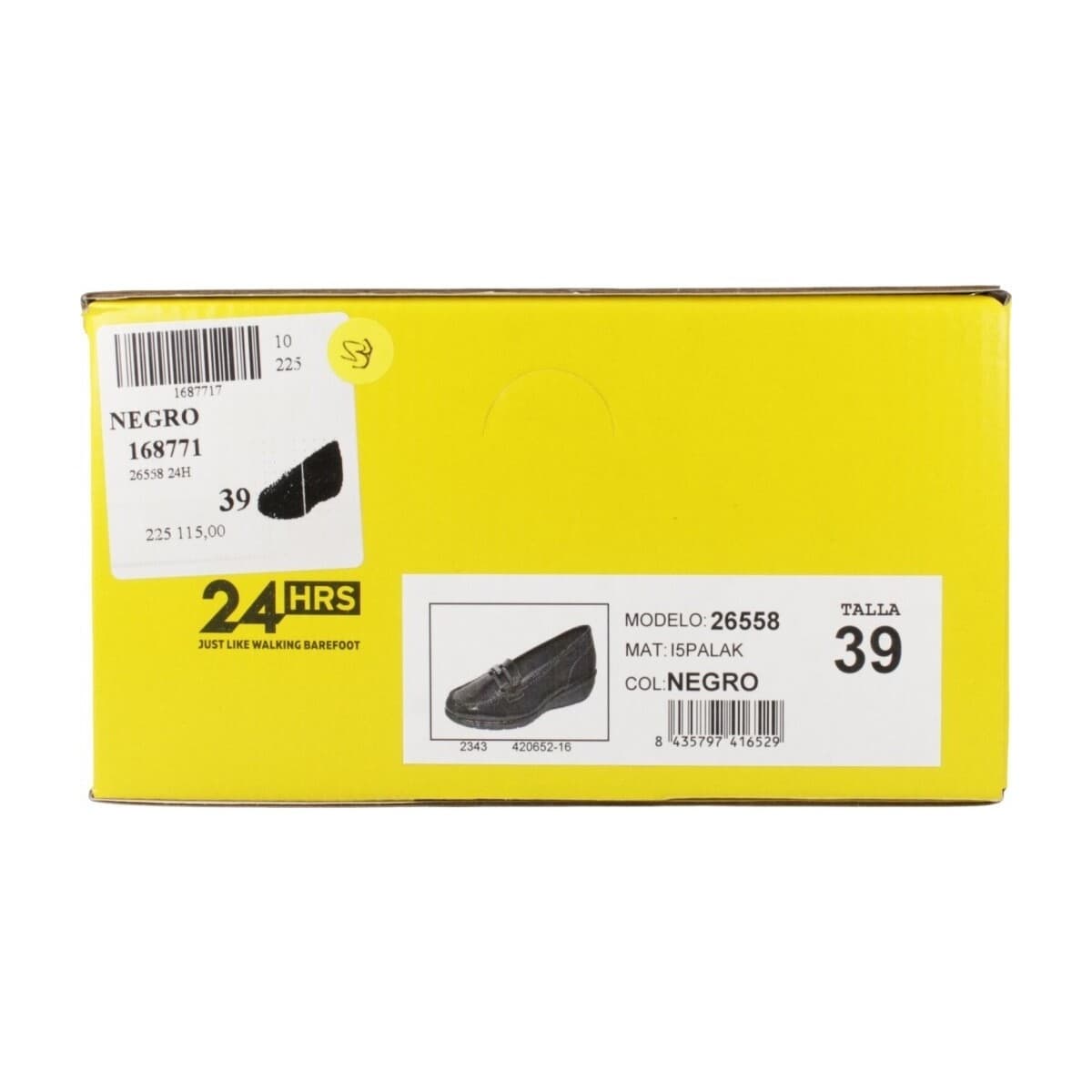 Women's Loafers 24 Hrs Black