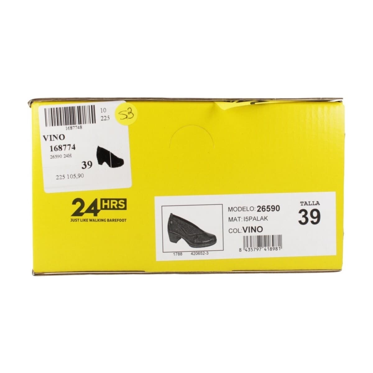 Women's Pumps 24 Hrs Bordeaux