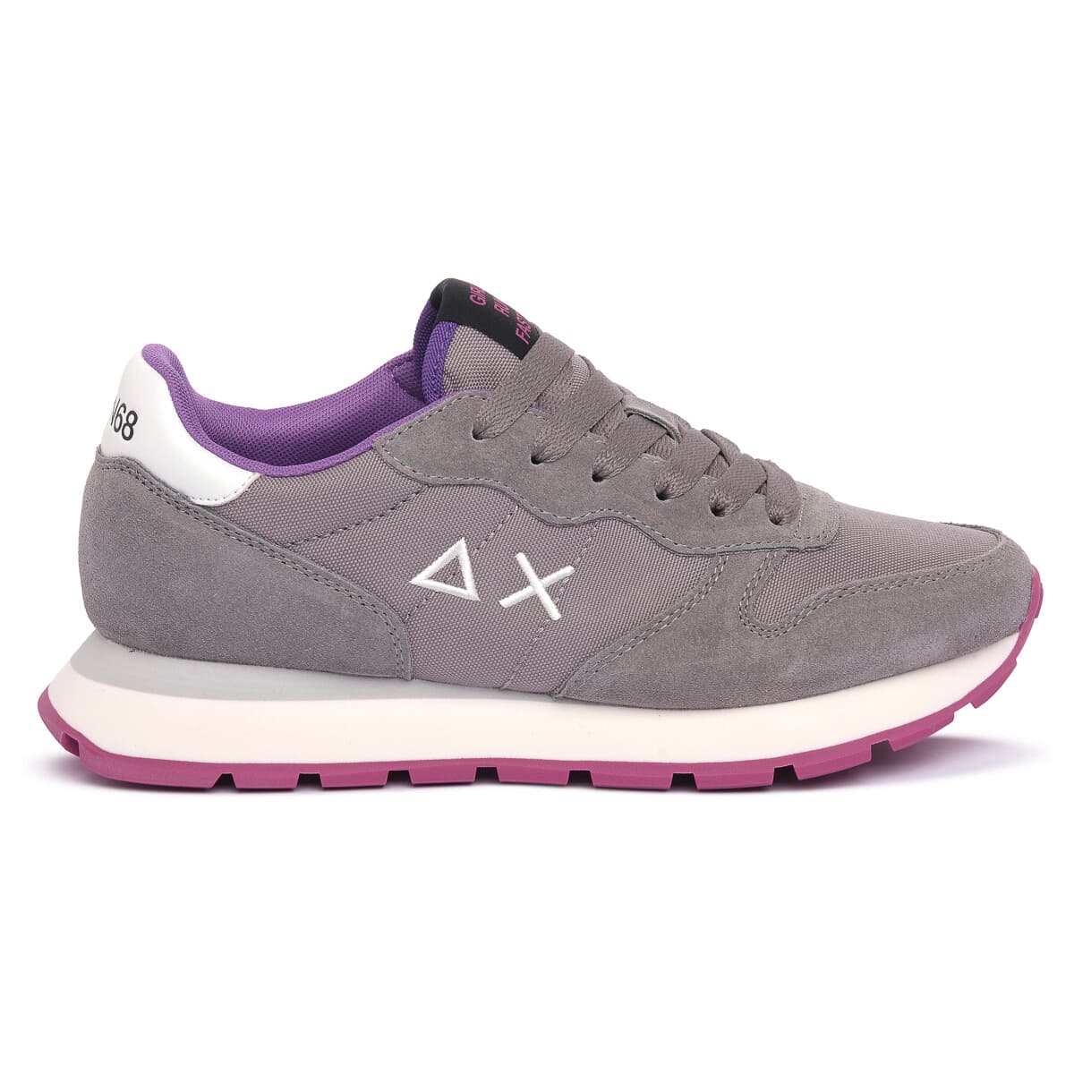 Women's Running Shoes Sun68 Gray