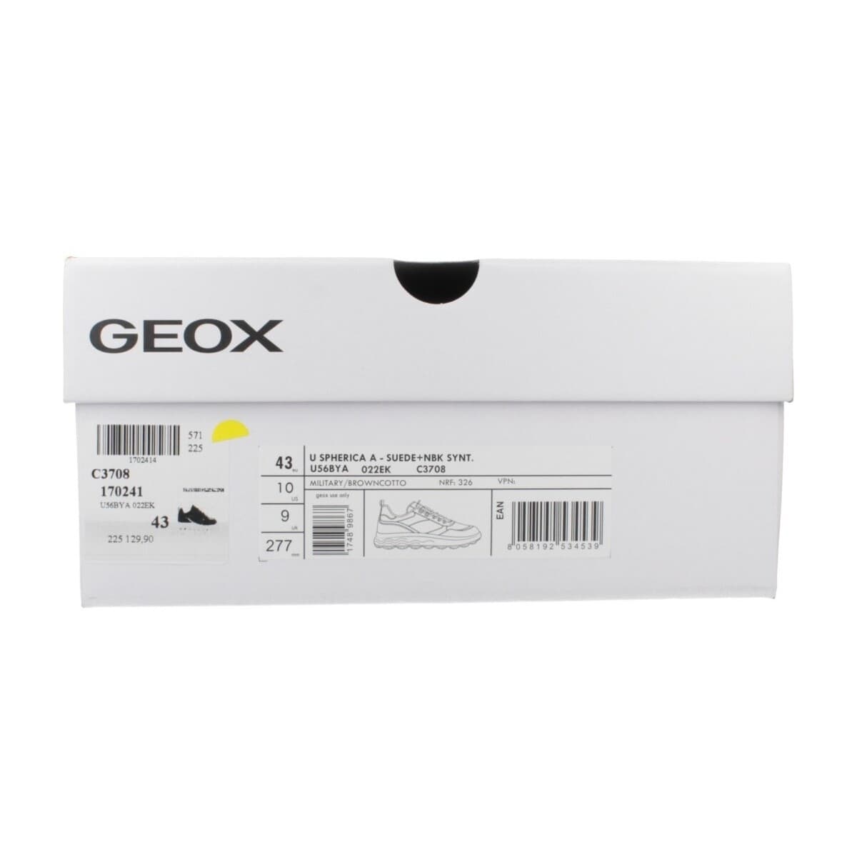 Men's Sneakers Geox Green