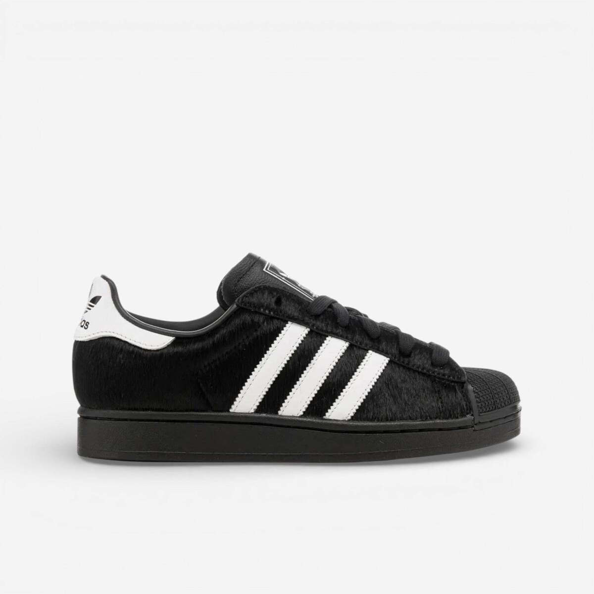 Xαμηλά Sneakers adidas Superstar II Black Ponyhair (Women's)