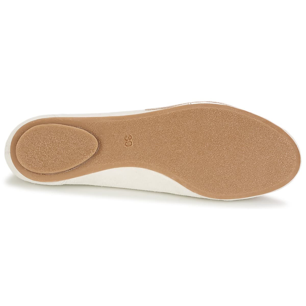 Women's Ballet Flats Betty London White