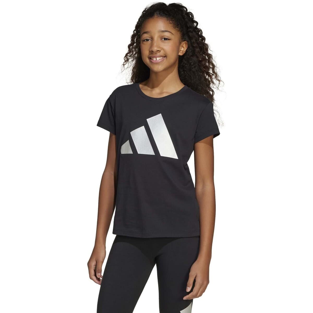 Girls' T-Shirts adidas Black