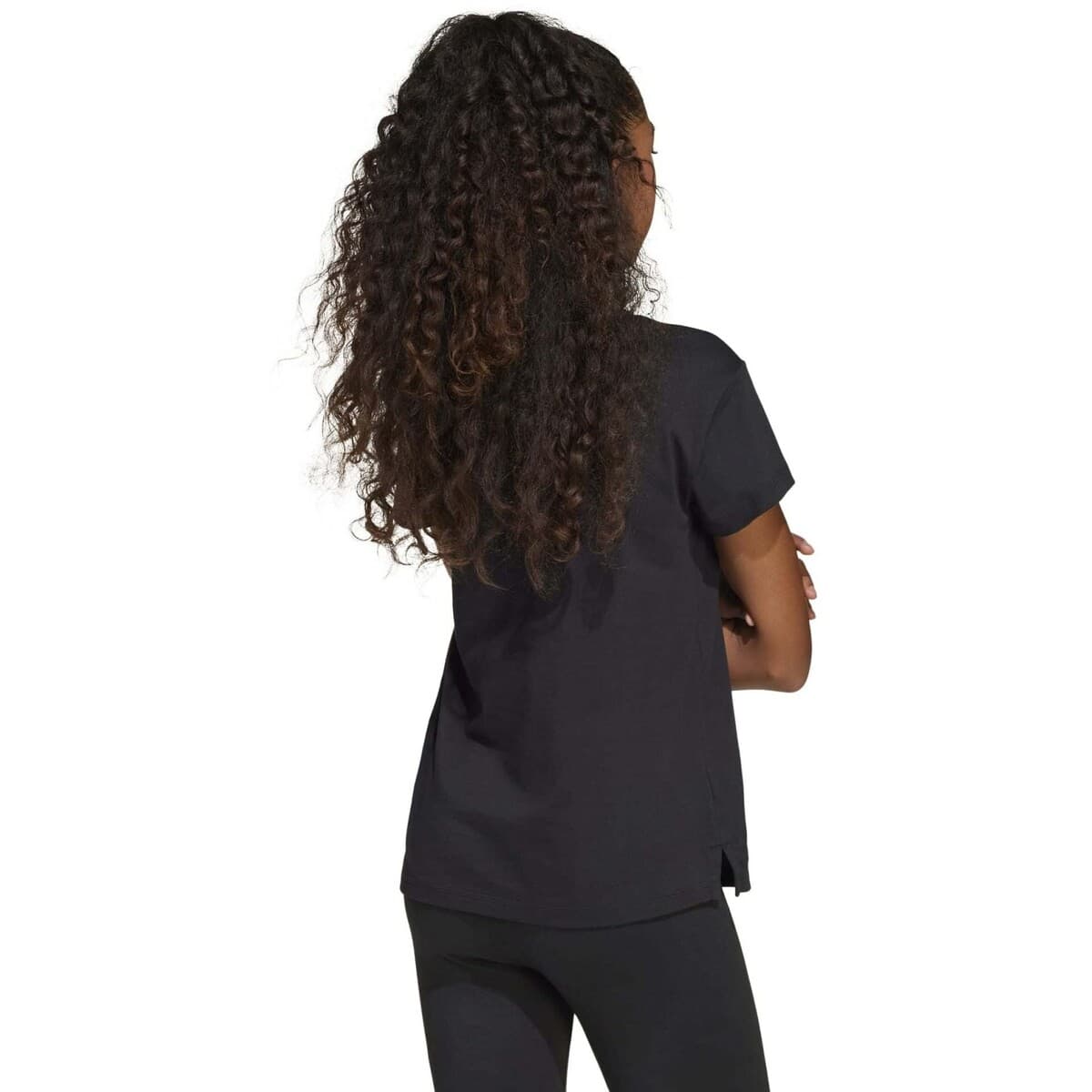 Girls' T-Shirts adidas Black