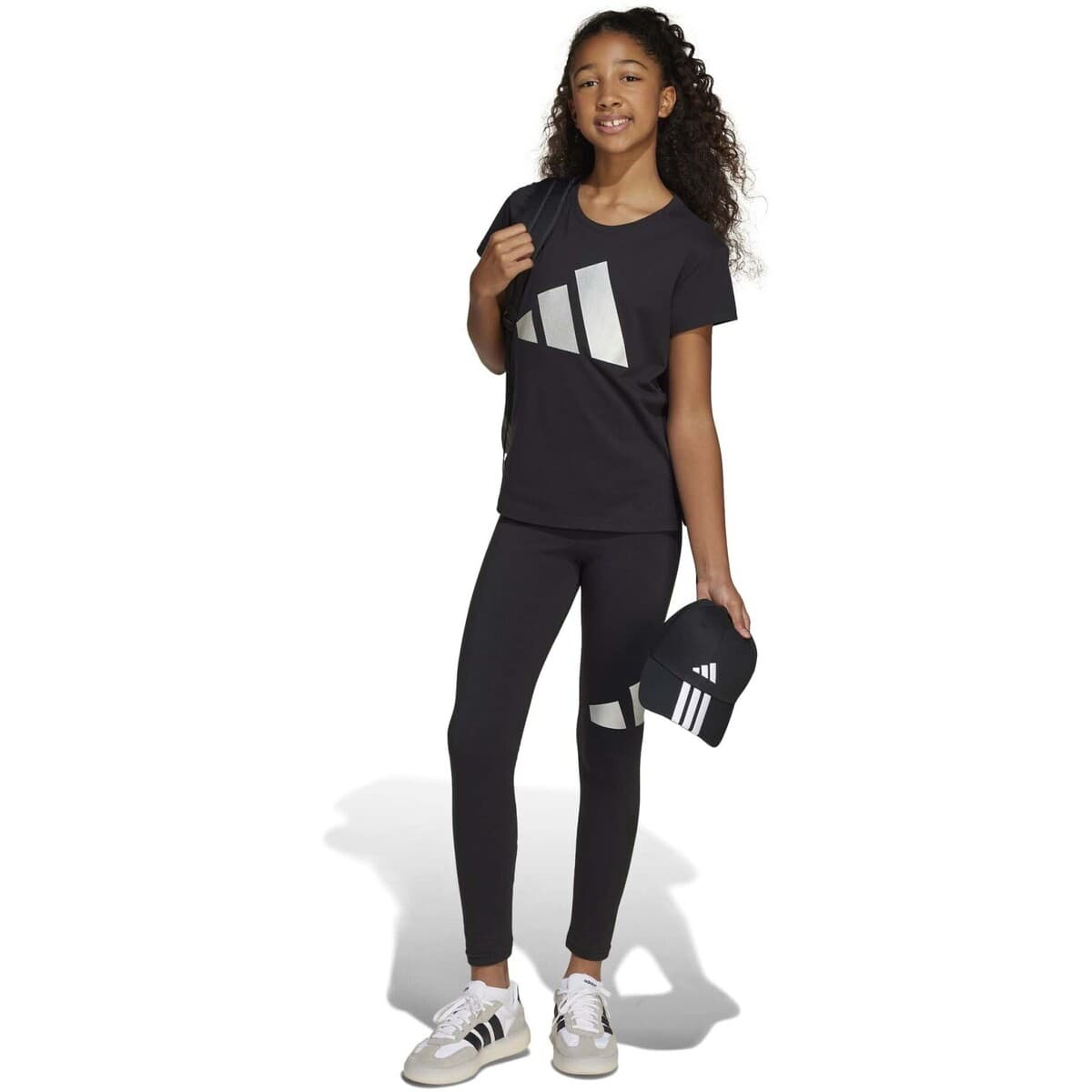 Girls' T-Shirts adidas Black