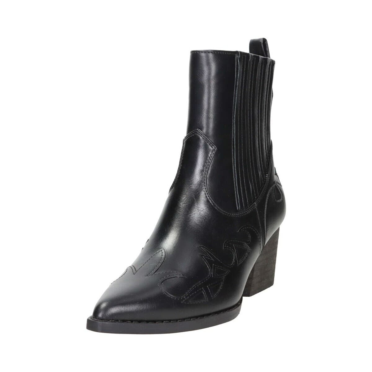 Women's Ankle Boots Shop Art Black