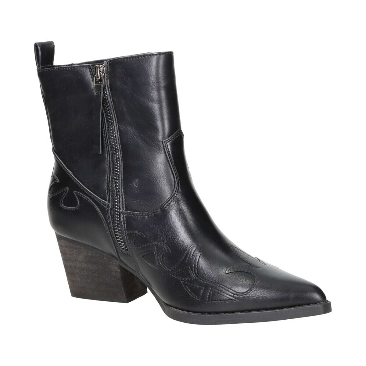 Women's Ankle Boots Shop Art Black