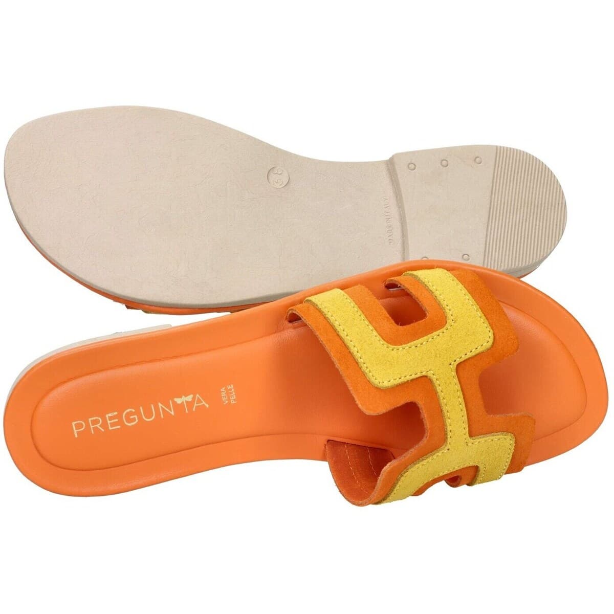 Women's Flip Flops Pregunta Orange