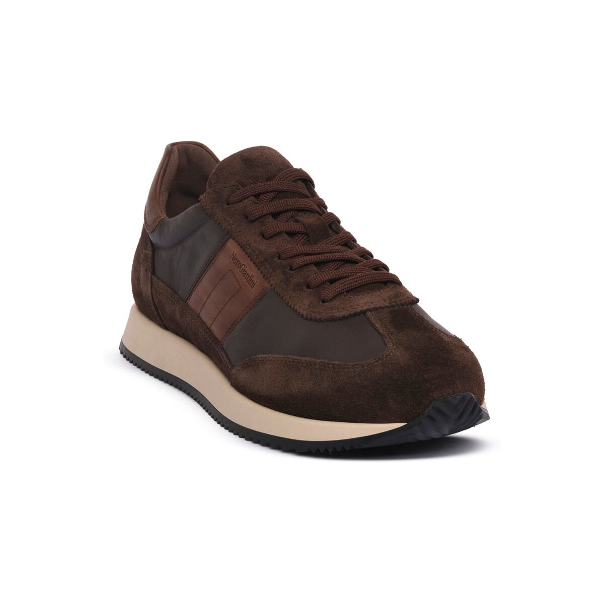 Men's Sneakers NeroGiardini Brown