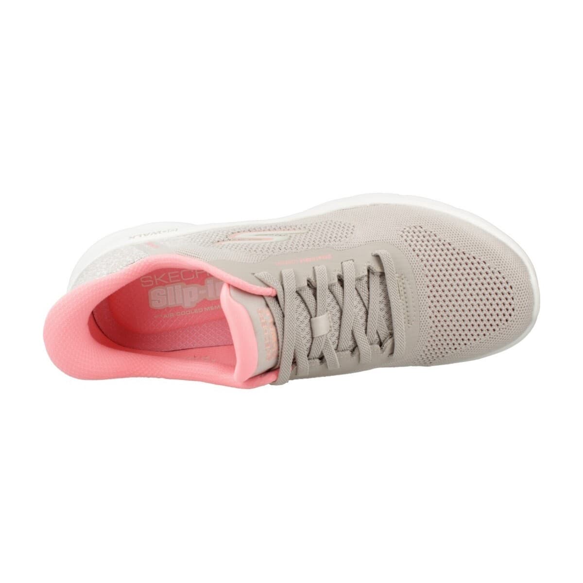Women's Sports Shoes Skechers Beige