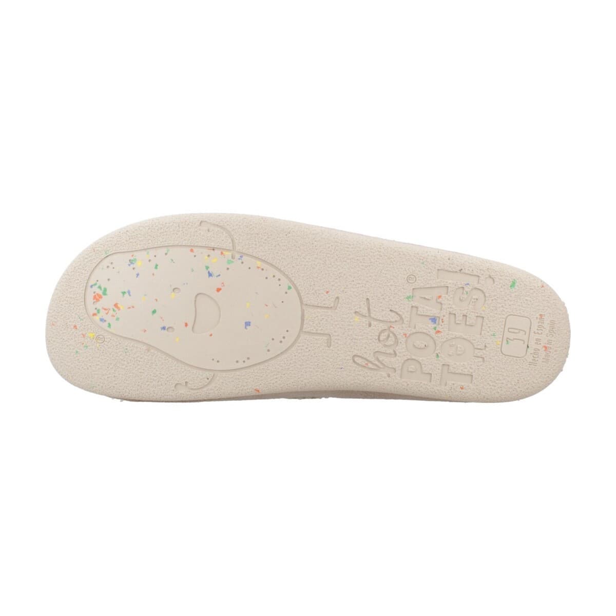 Women's House Slippers Hot Potatoes Beige