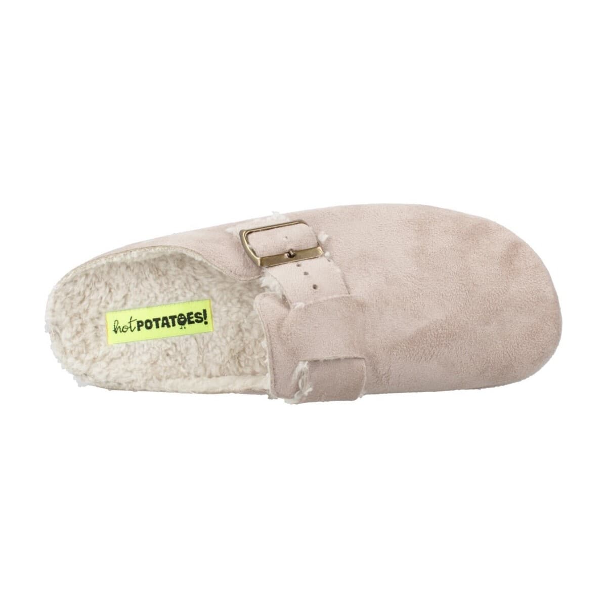 Women's House Slippers Hot Potatoes Beige