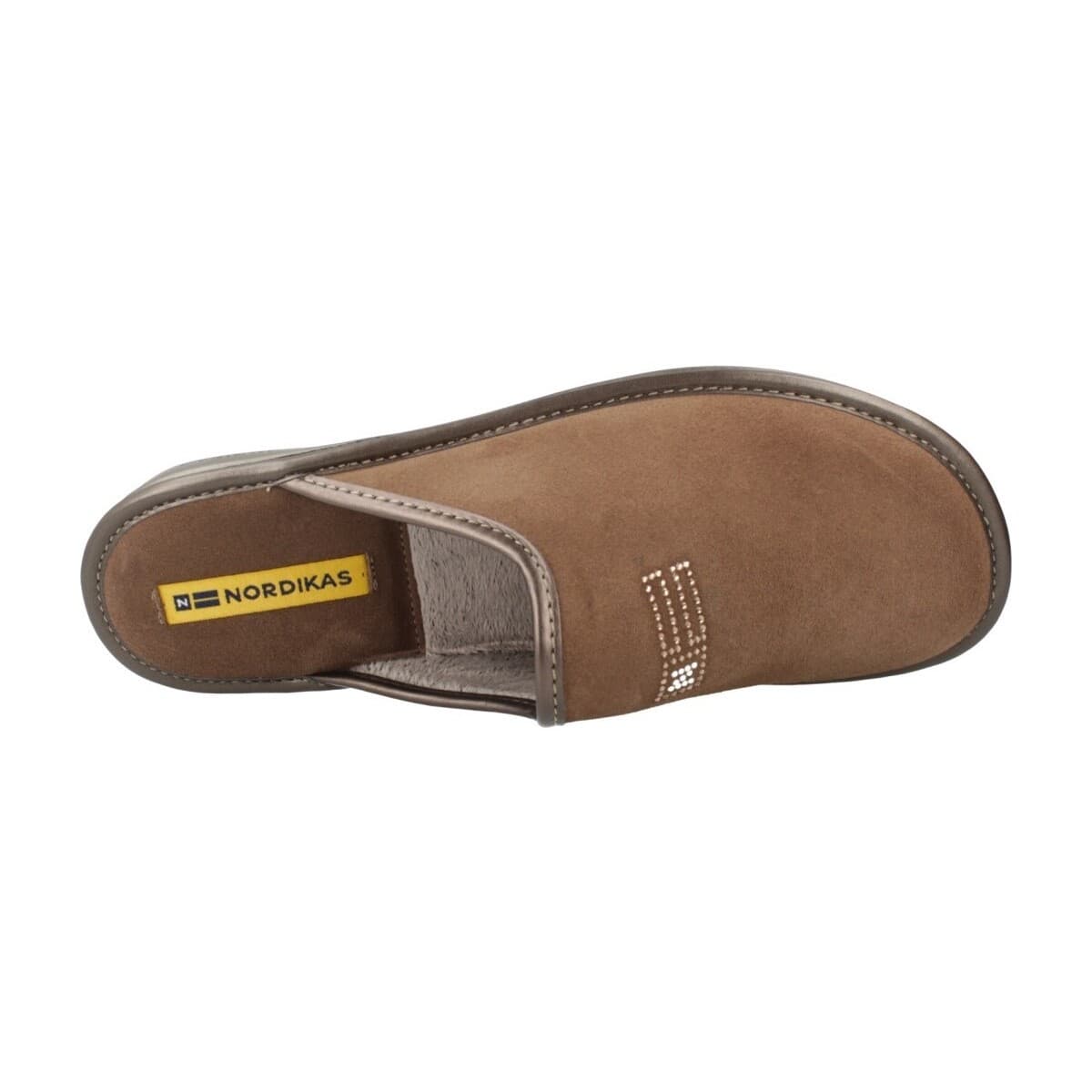 Women's House Slippers Nordikas Brown