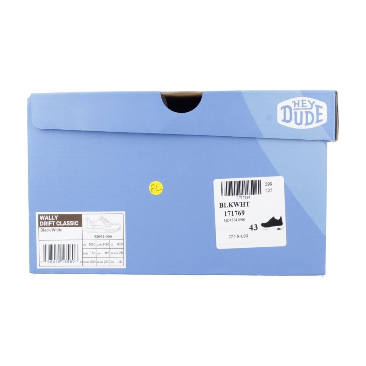 Men's Sneakers HEYDUDE Black