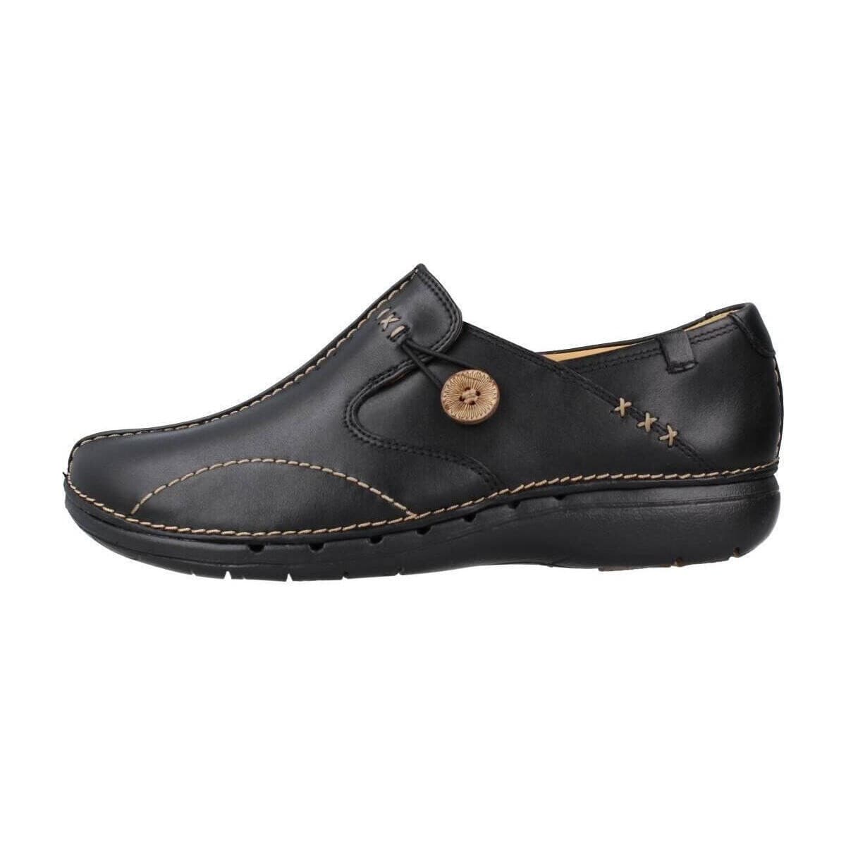 Women's Loafers Clarks Black