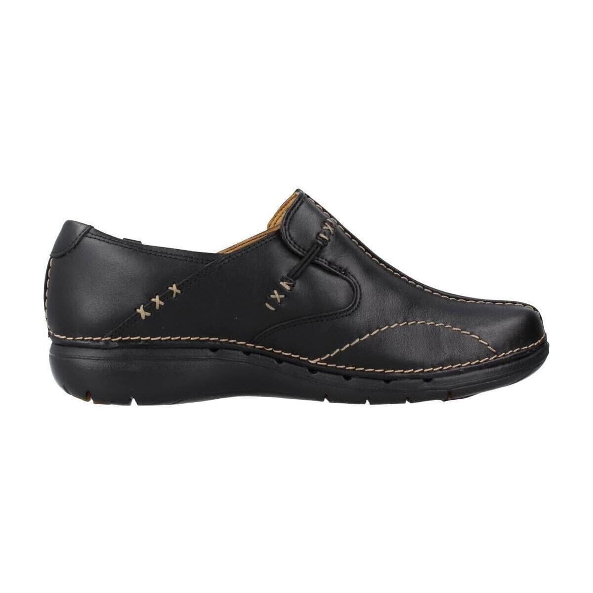 Women's Loafers Clarks Black