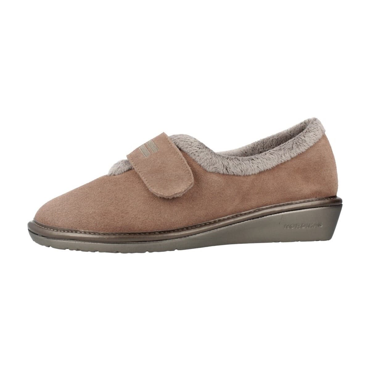 Women's House Slippers Nordikas Brown