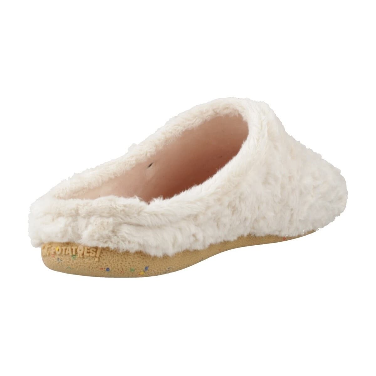 Women's House Slippers Hot Potatoes Beige