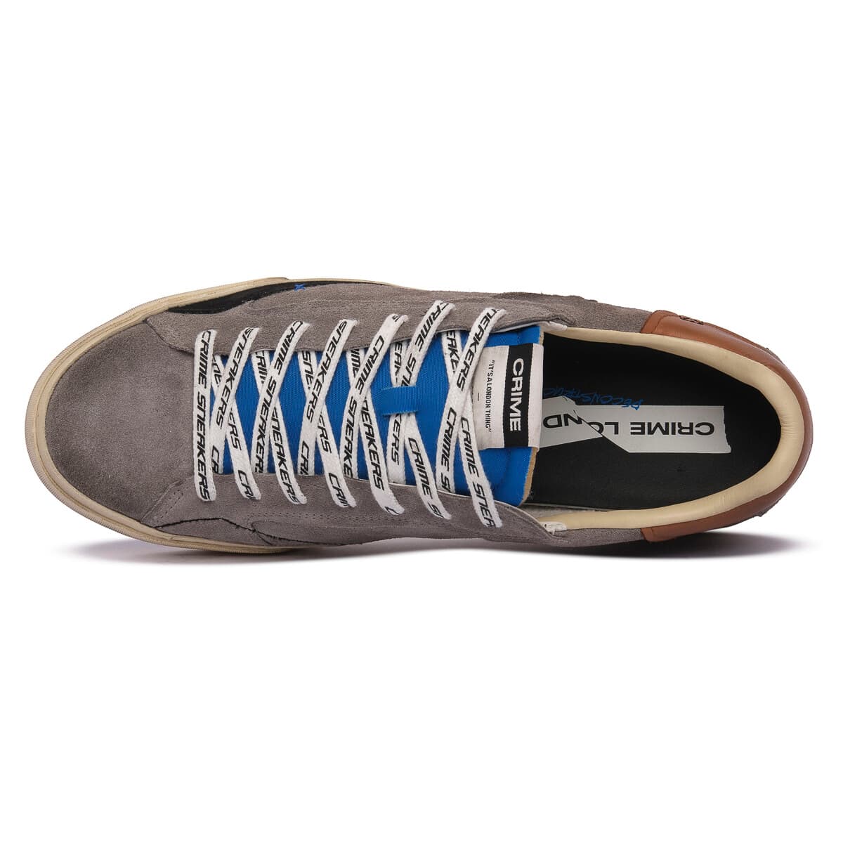 Men's Sneakers Crime London White