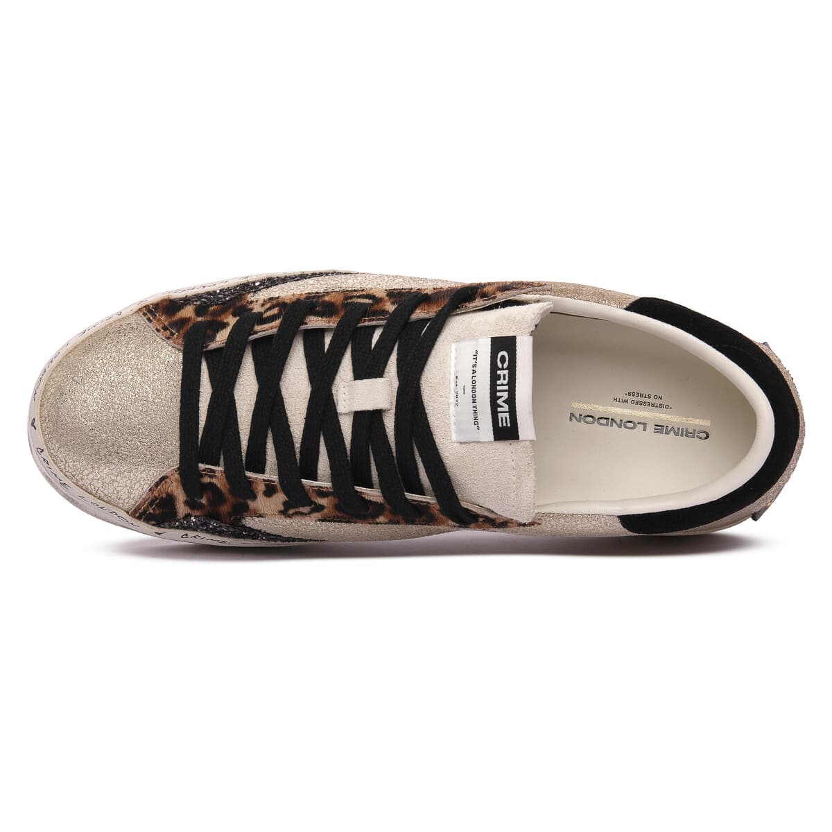 Women's Sneakers Crime London Gray