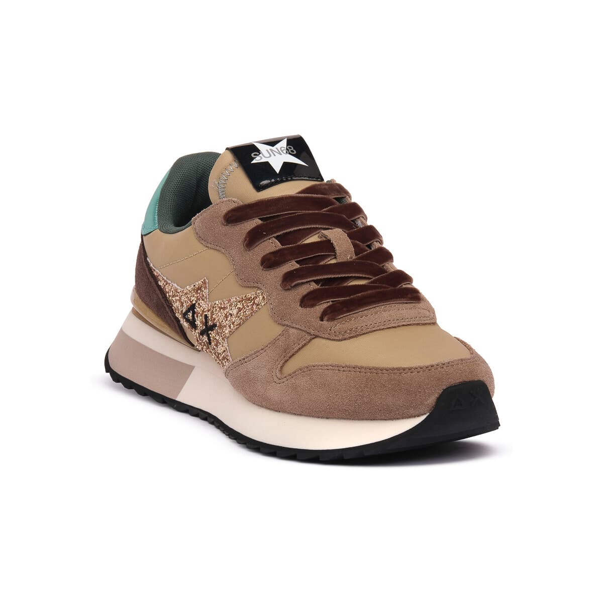 Women's Sneakers Sun68 Beige