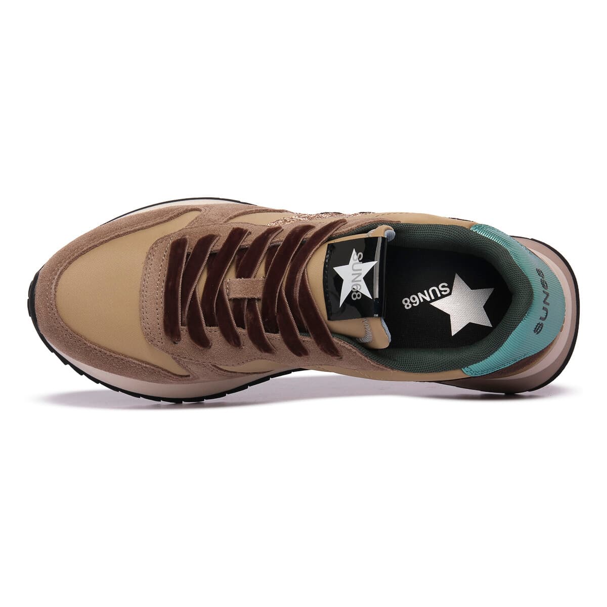 Women's Sneakers Sun68 Beige