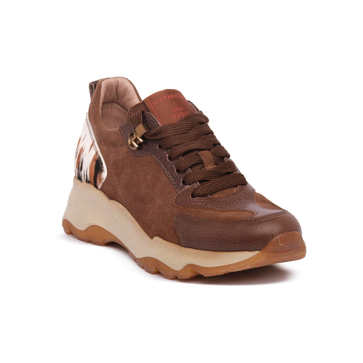 Women's Sneakers Hispanitas Brown