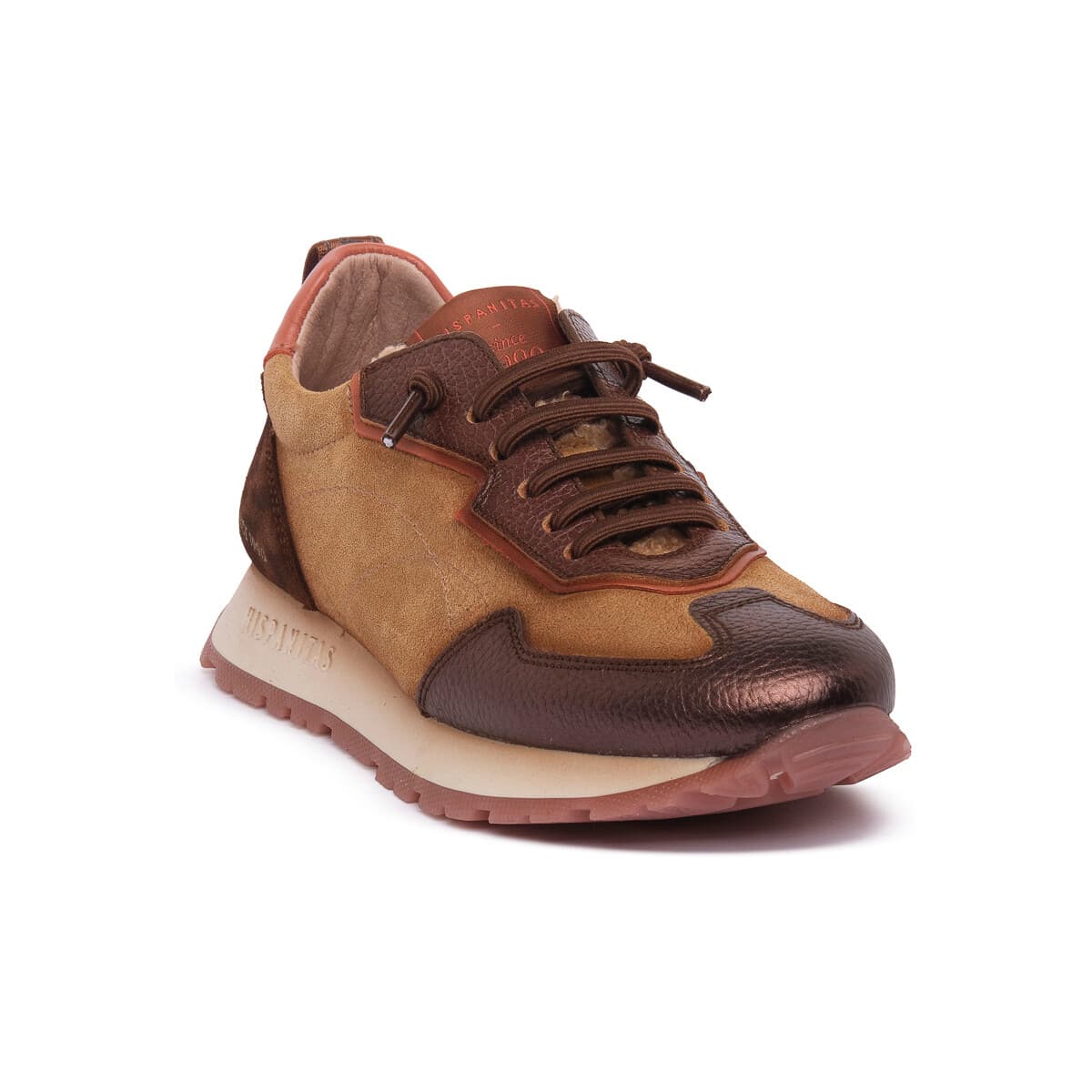 Xαμηλά Sneakers Hispanitas VELOUR BISCUIT