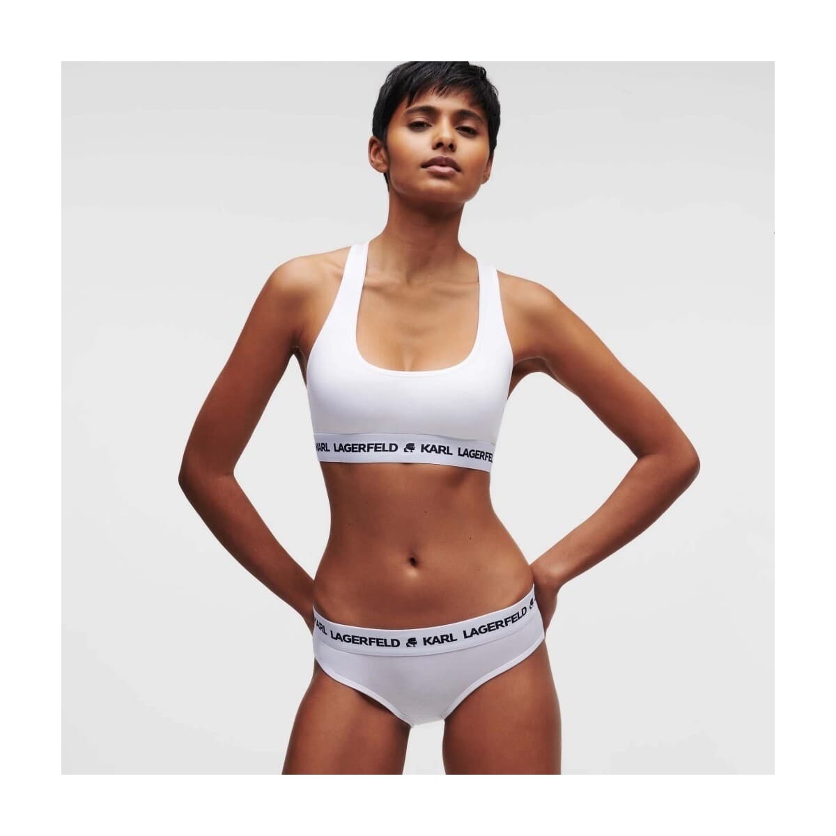 Women's Briefs Karl Lagerfeld White