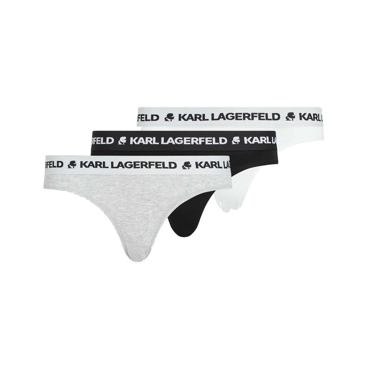Slips Karl Lagerfeld Ropa Interior Mujer Modèle Logo Brief 3p