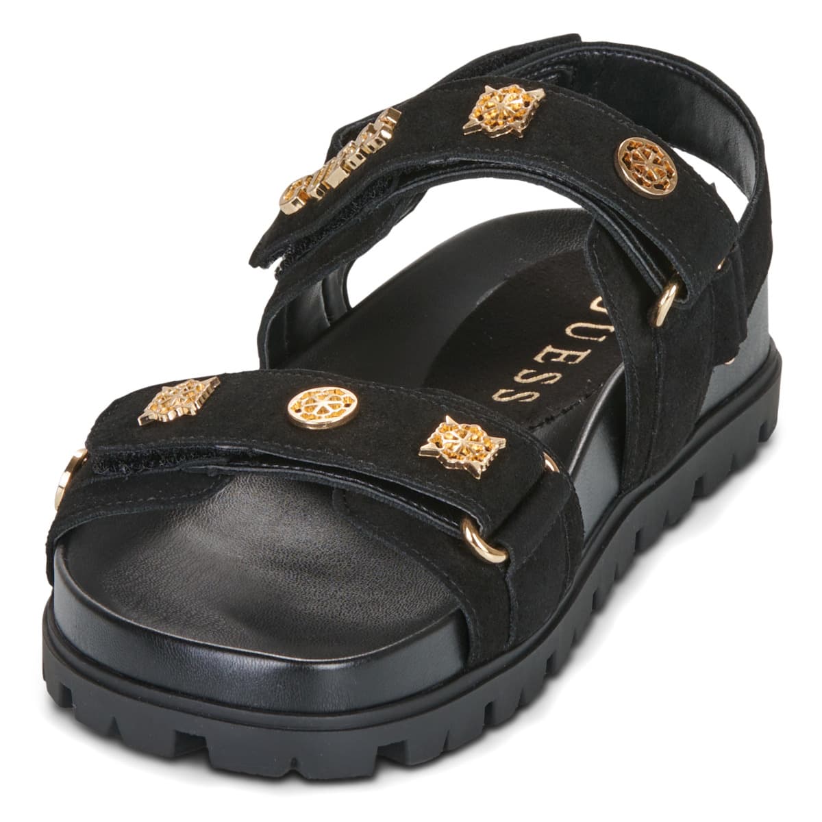 Women's Platforms Guess Black