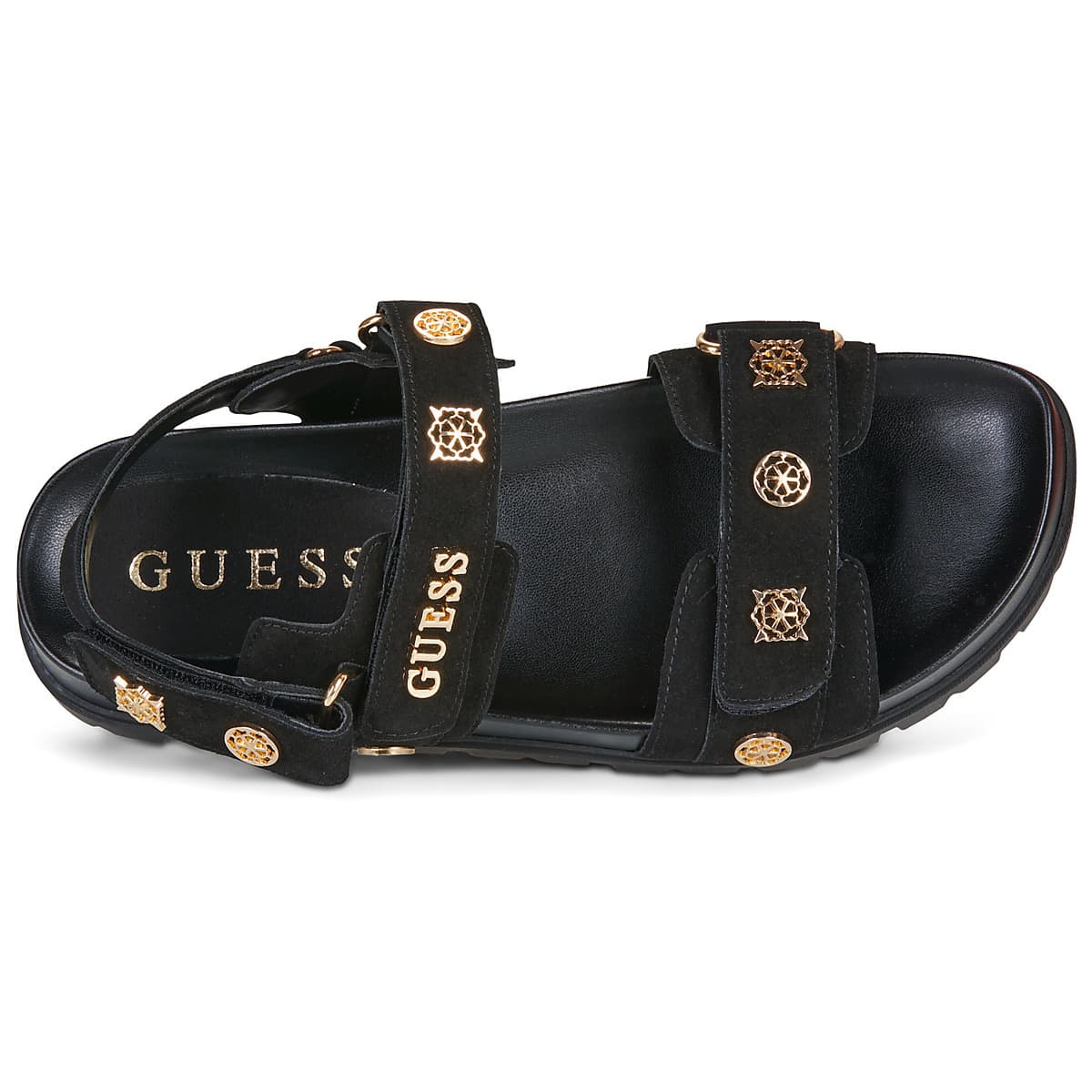 Women's Platforms Guess Black