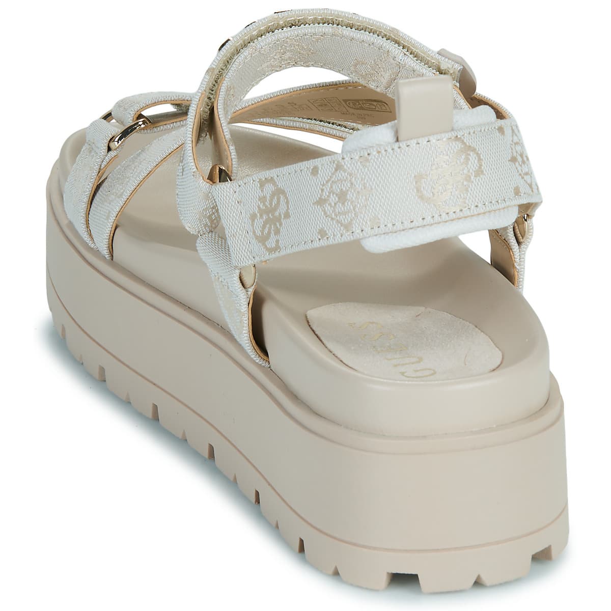 Women's Platforms Guess White