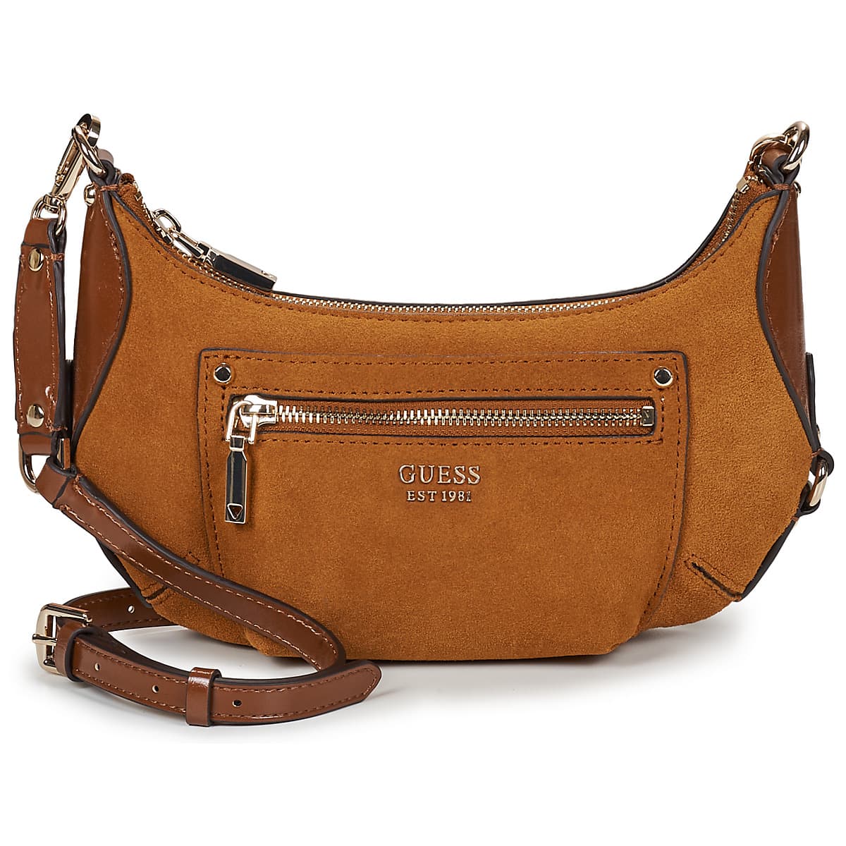 Τσάντες ώμου Guess MARSHA MINI CROSSBODY LEATHER