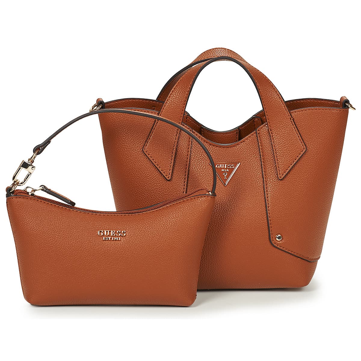 Women's Handbags Guess Brown
