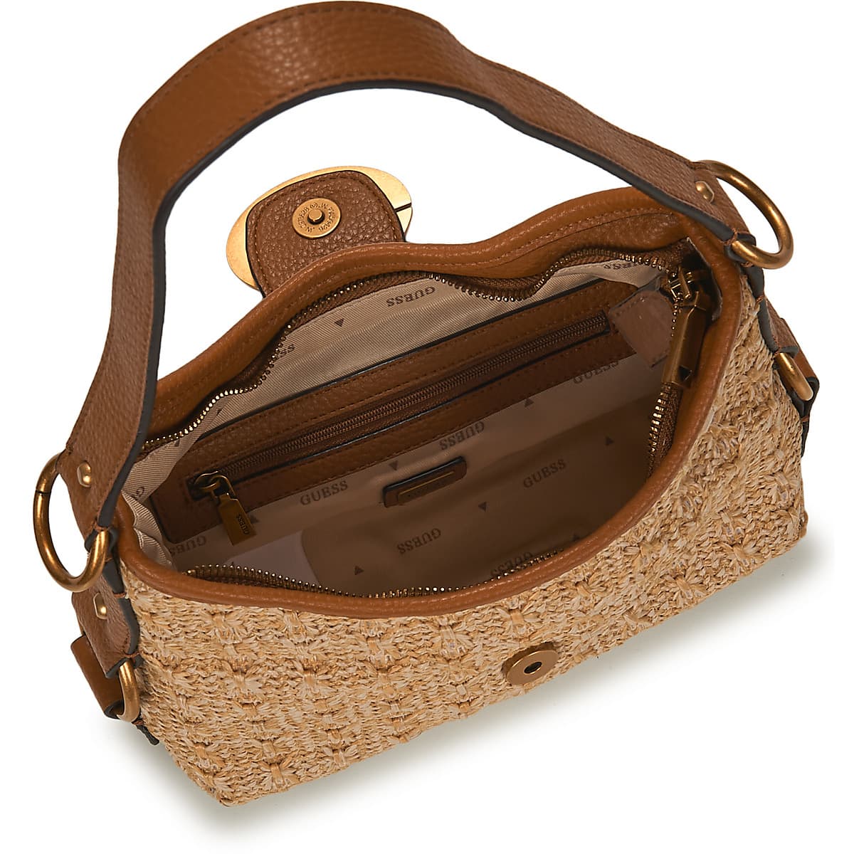 Women's Shoulder Bags Guess Beige