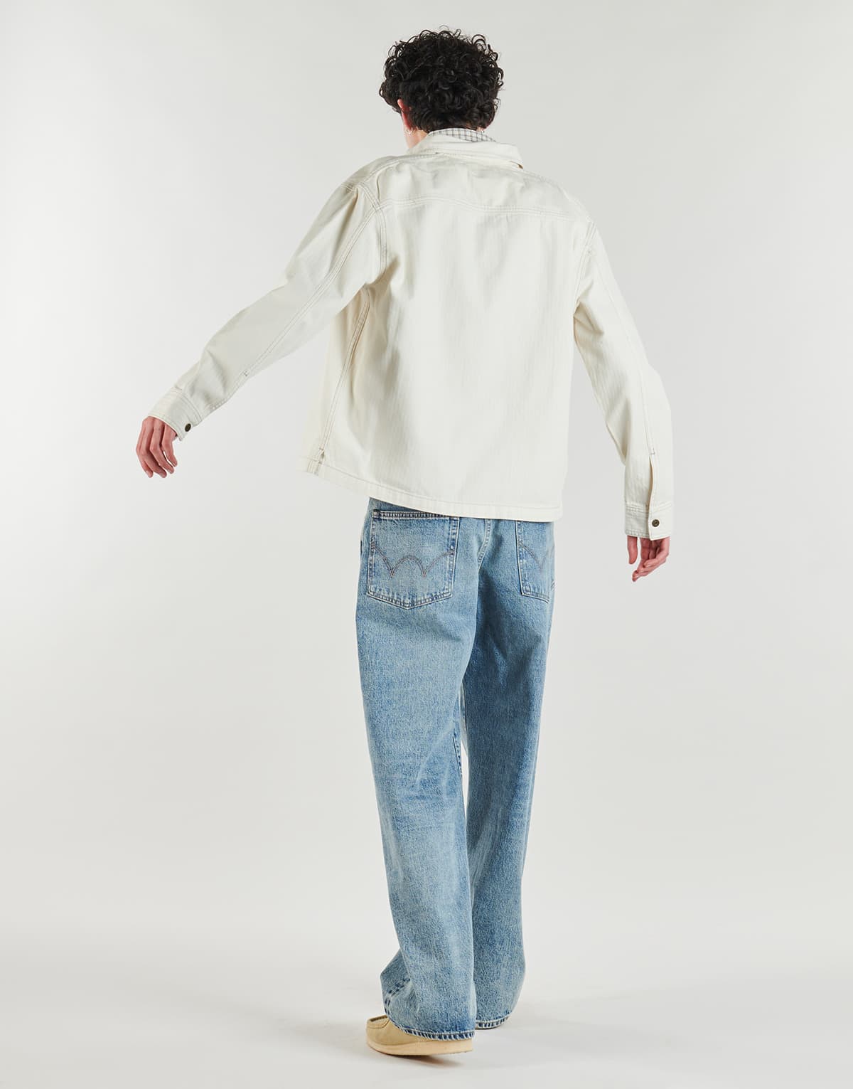 Men's T-Shirts Guess Beige