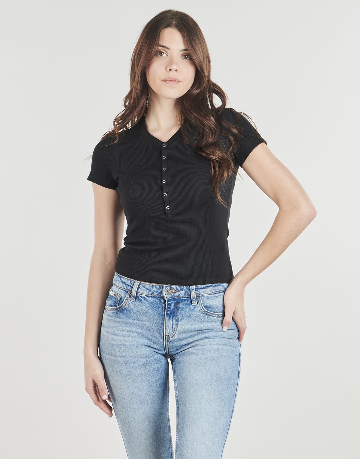 Women's T-Shirts Guess Black