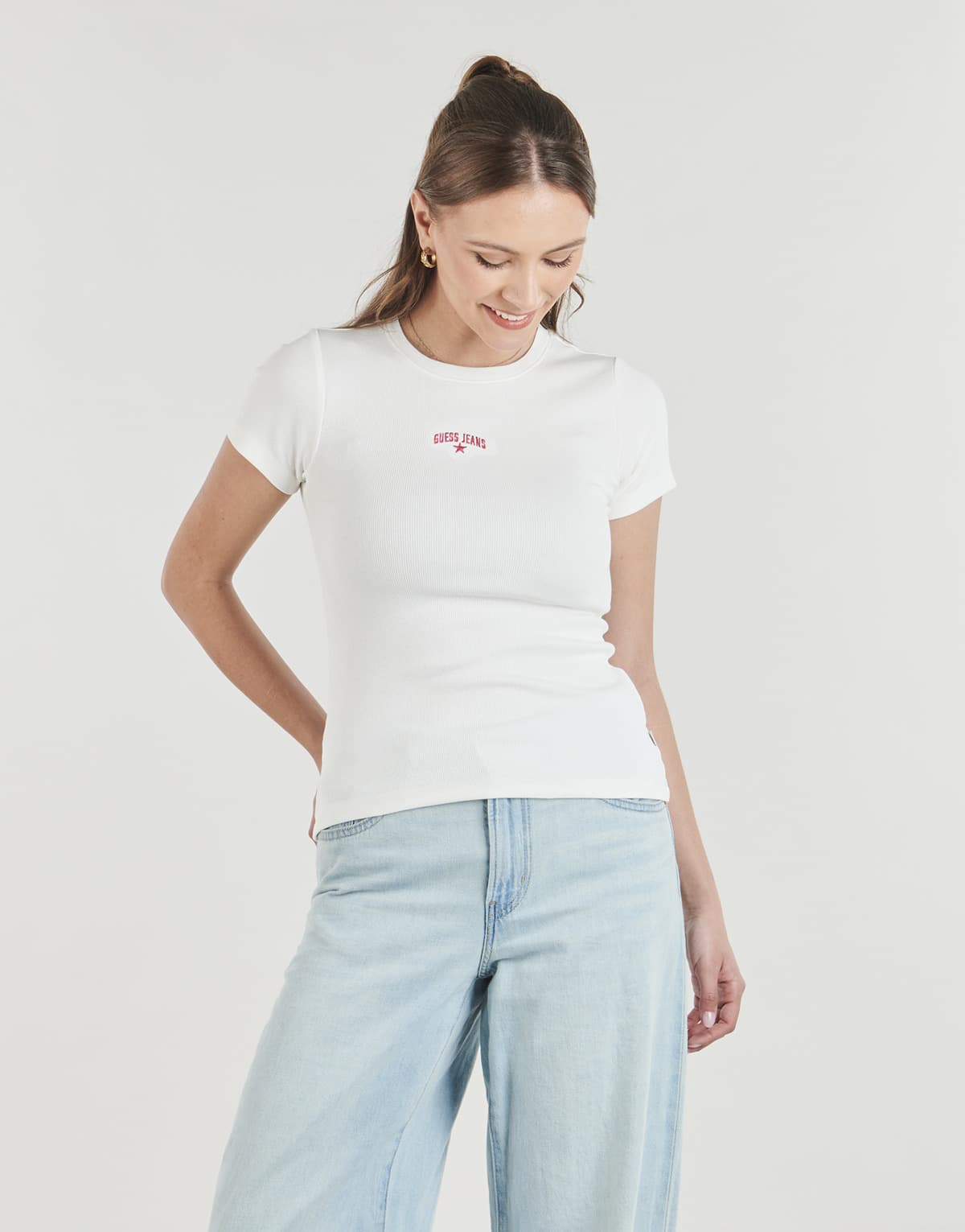Women's T-Shirts Guess White