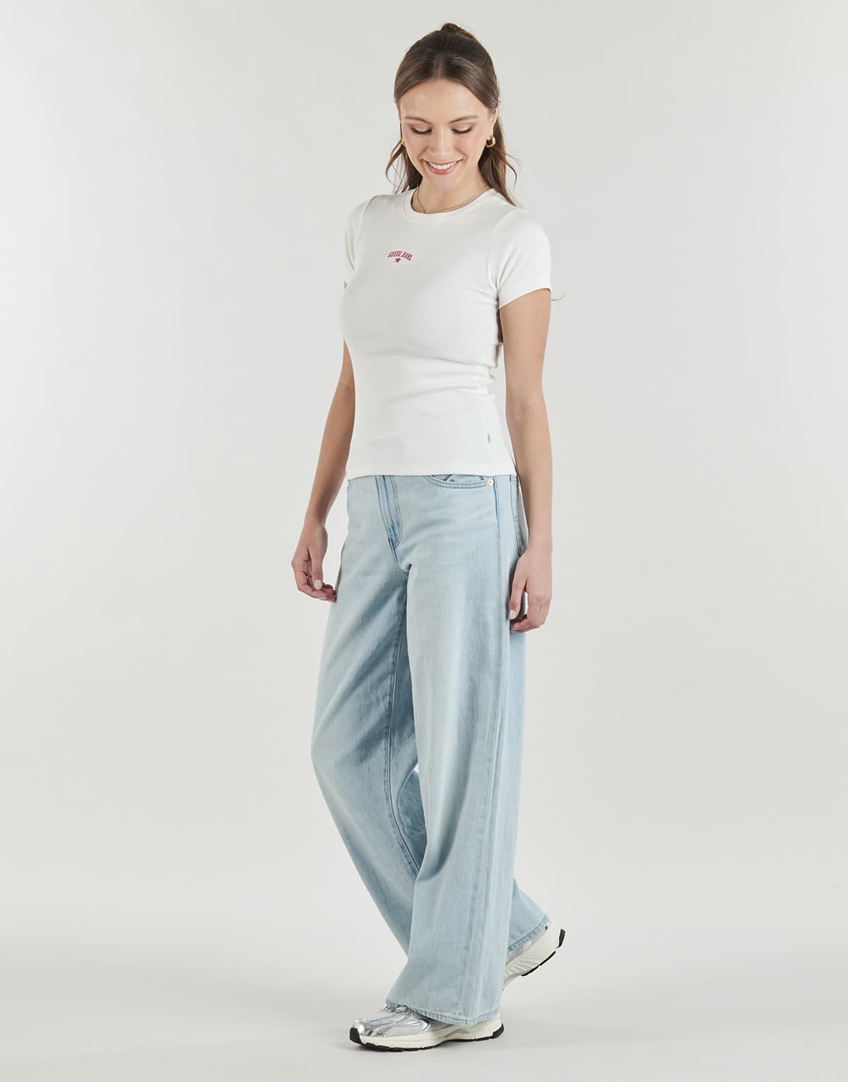 Women's T-Shirts Guess White