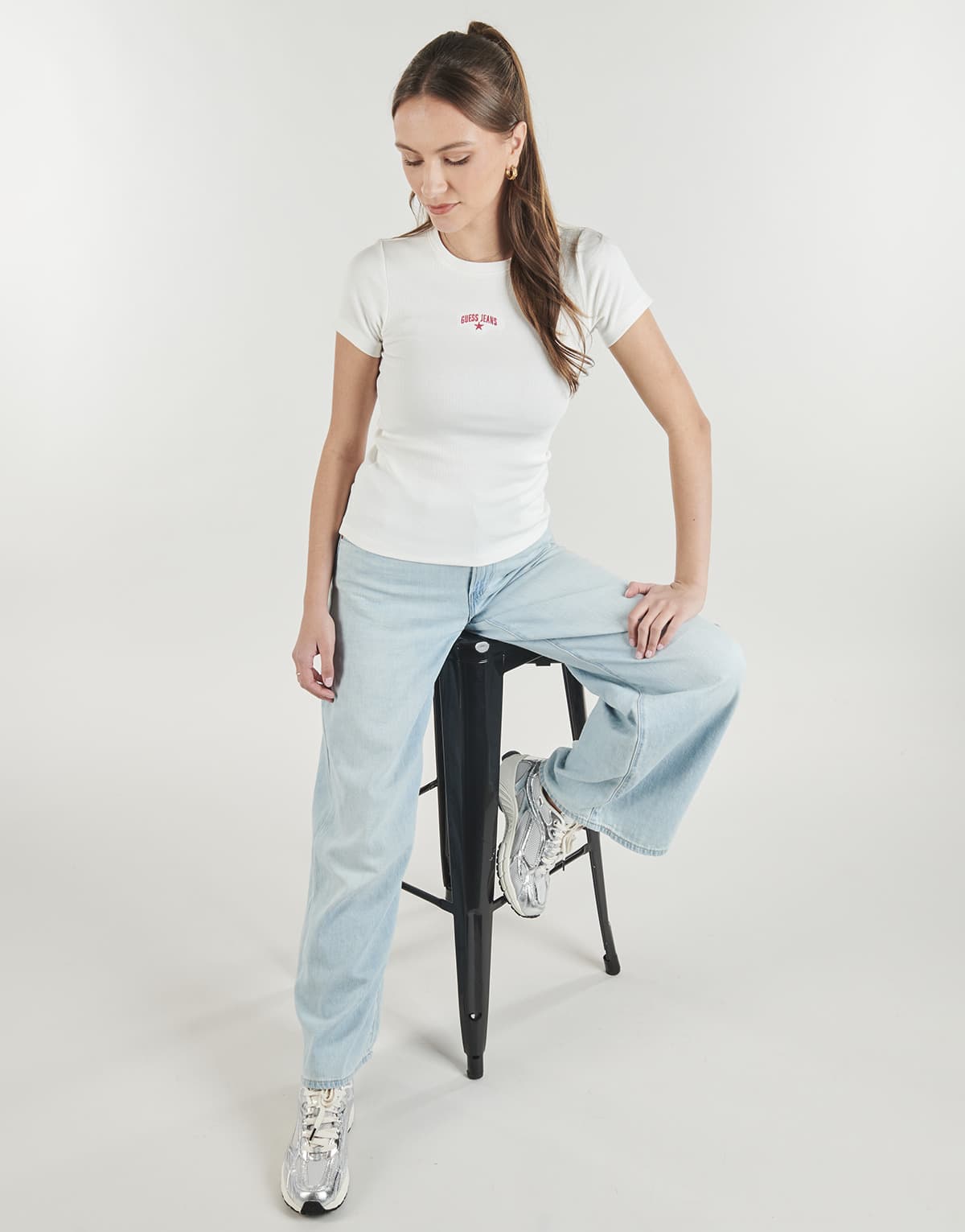 Women's T-Shirts Guess White