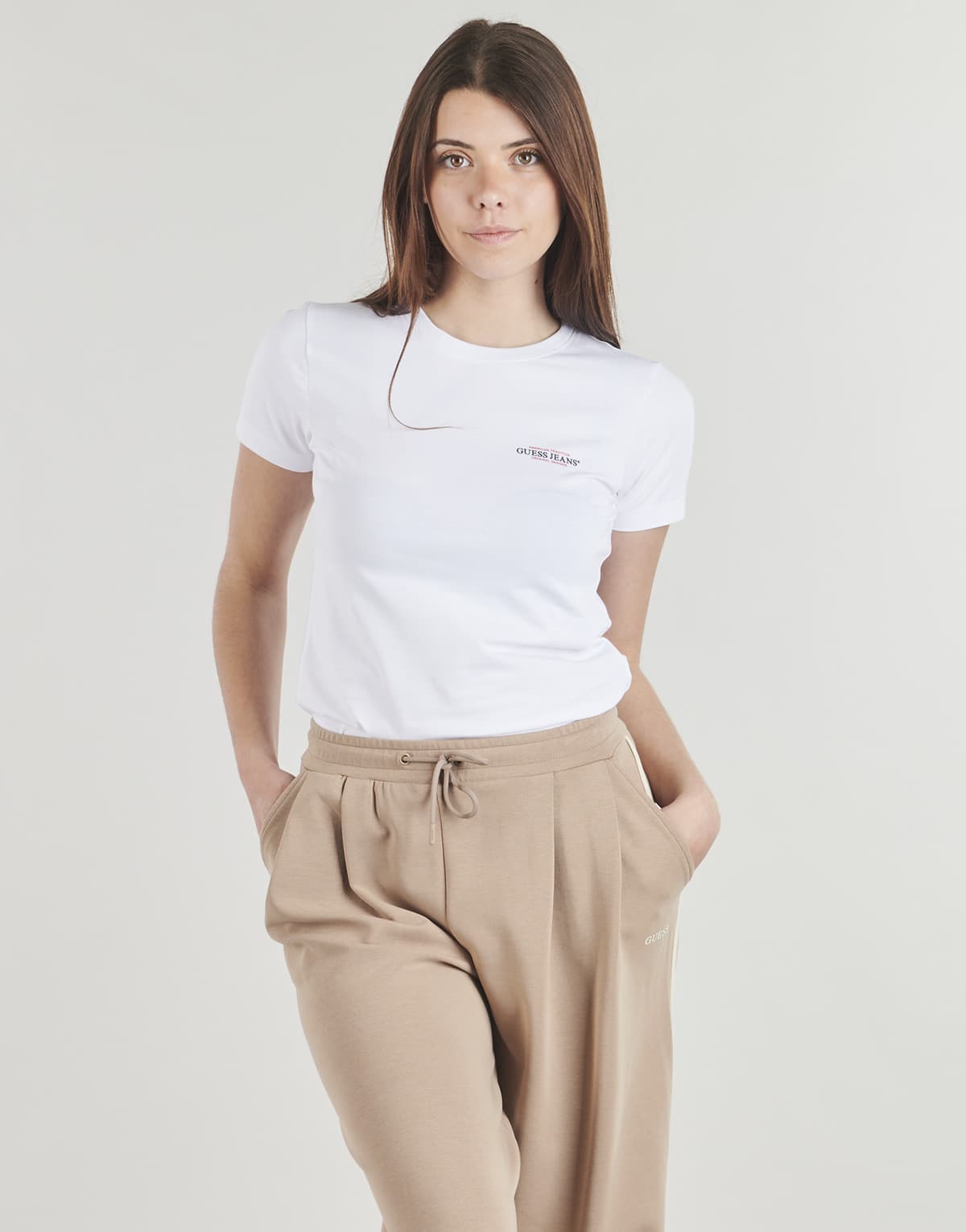 Women's T-Shirts Guess White