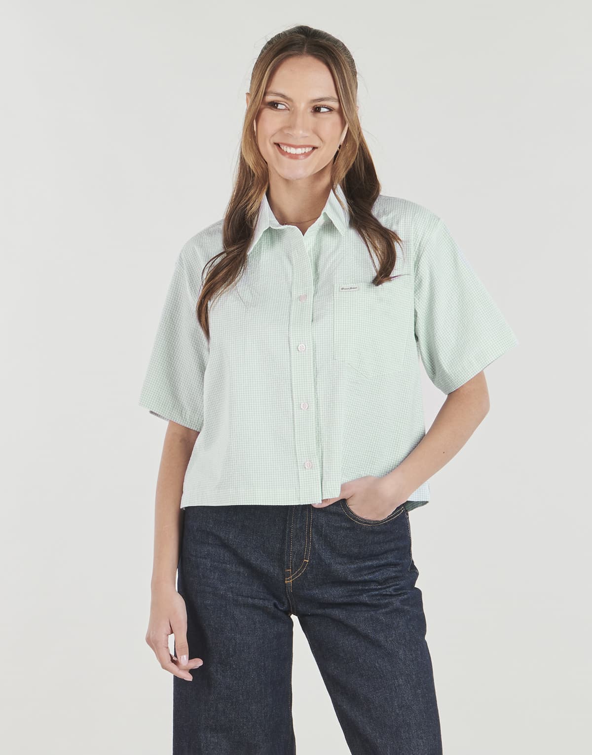 Women's Shirts Guess Green