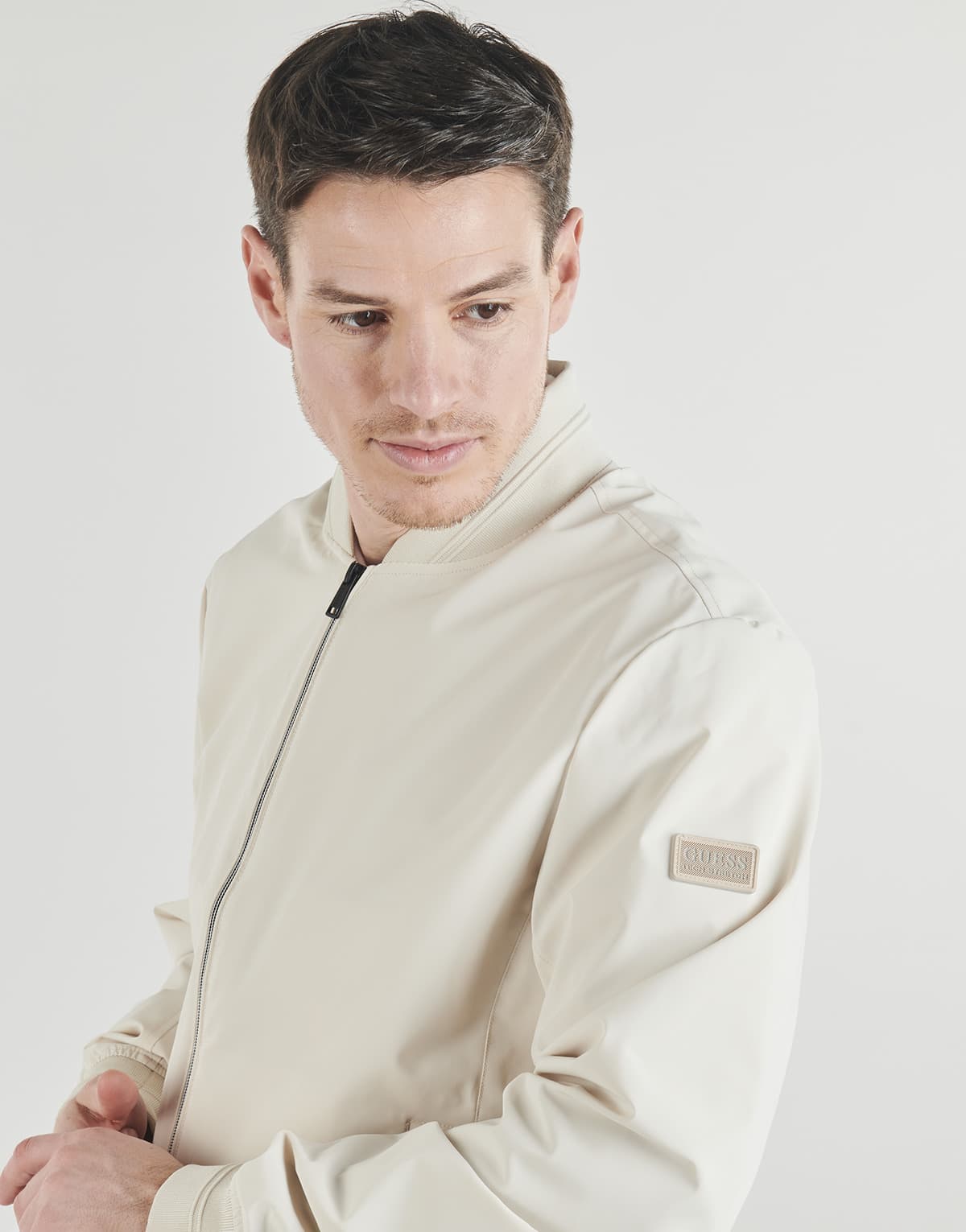 Men's Jackets Guess Beige