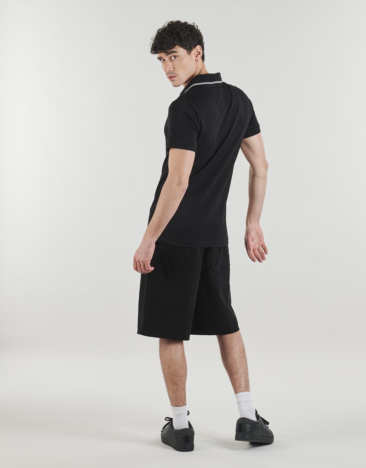 Men's Polo Shirts Guess Black