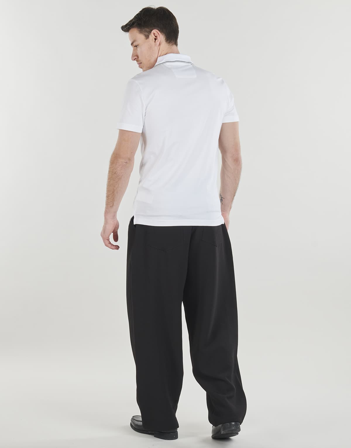 Men's Polo Shirts Guess White